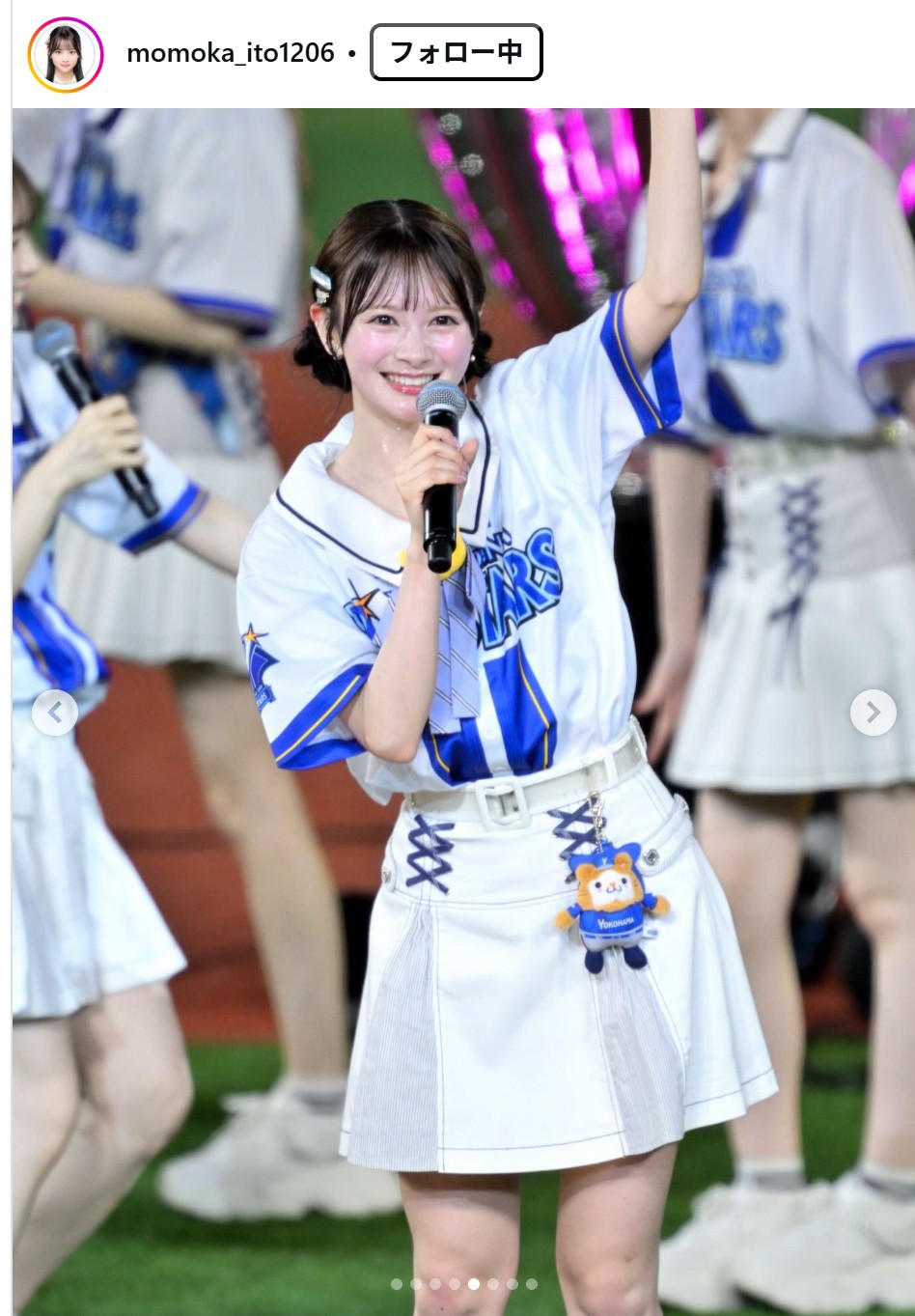 伊藤百花のインスタグラムから