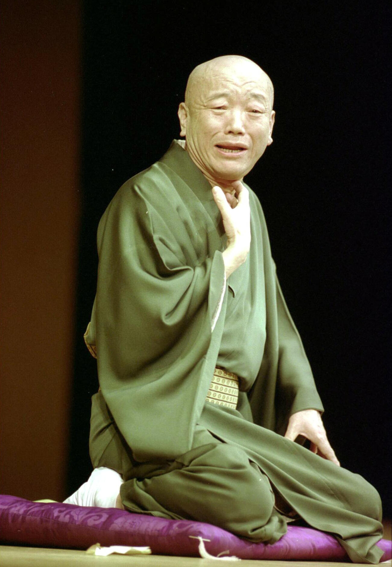桂枝雀さん（1995年撮影）