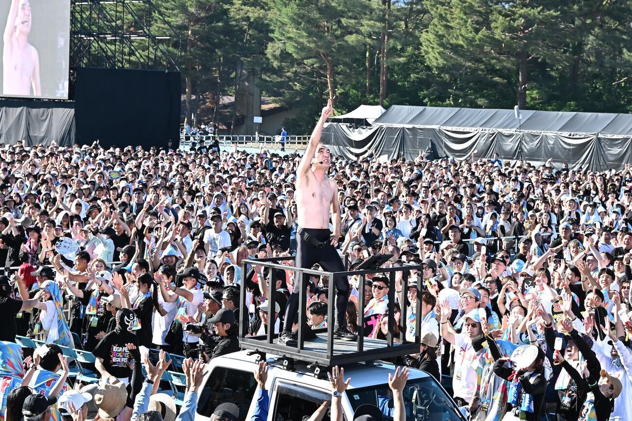 「エガフェス2026」で約1万3000人の観衆を盛り上げた江頭2:50