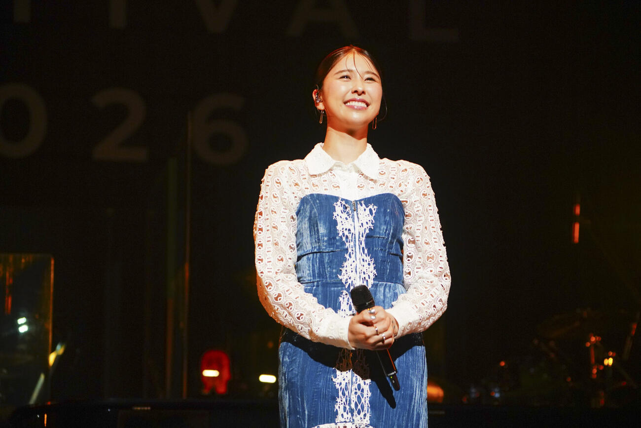 日比谷音楽祭2026「Hibiya Dream Session1」に出演した玉井詩織