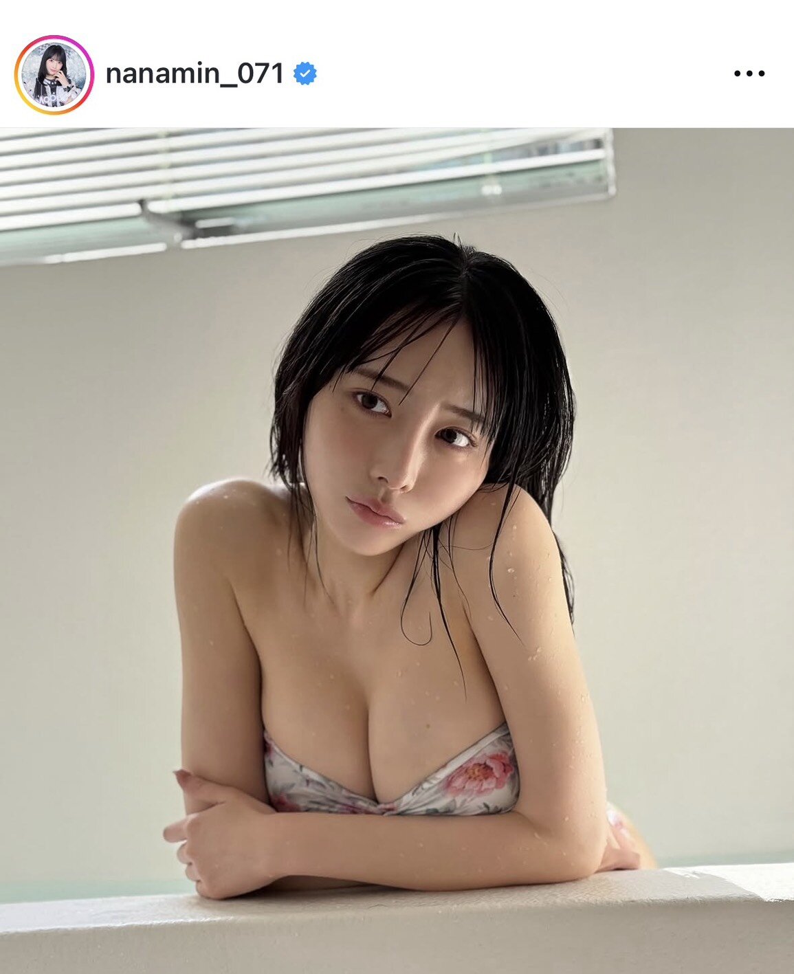 七海りおのインスタグラムから
