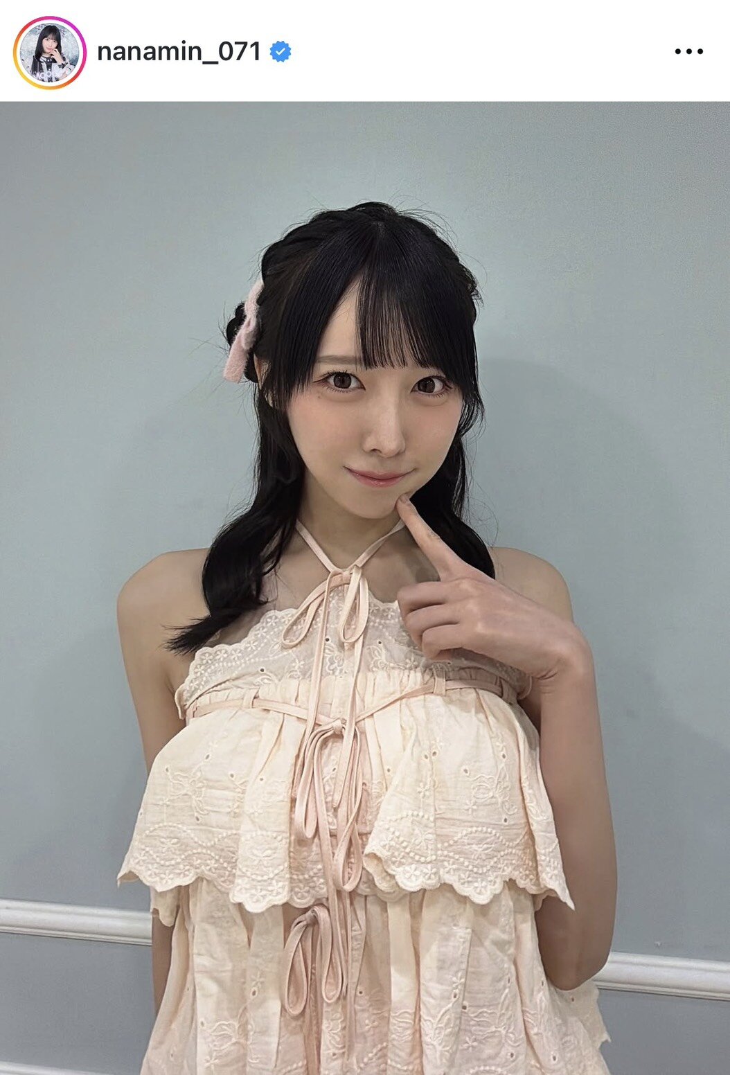 七海りおのインスタグラムから