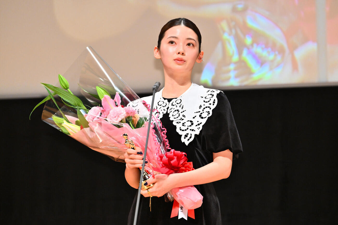 第35回日本映画批評家大賞　新人女優賞（小森和子賞）を授賞した南琴奈（撮影・滝沢徹郎）＝2026年6月1日
