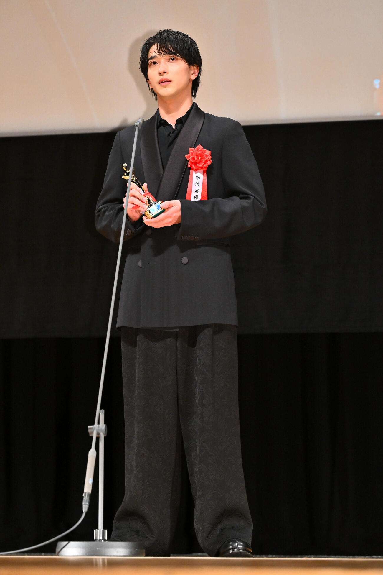 第35回日本映画批評家大賞　助演男優賞を授賞した横浜流星（撮影・滝沢徹郎）＝2026年6月1日