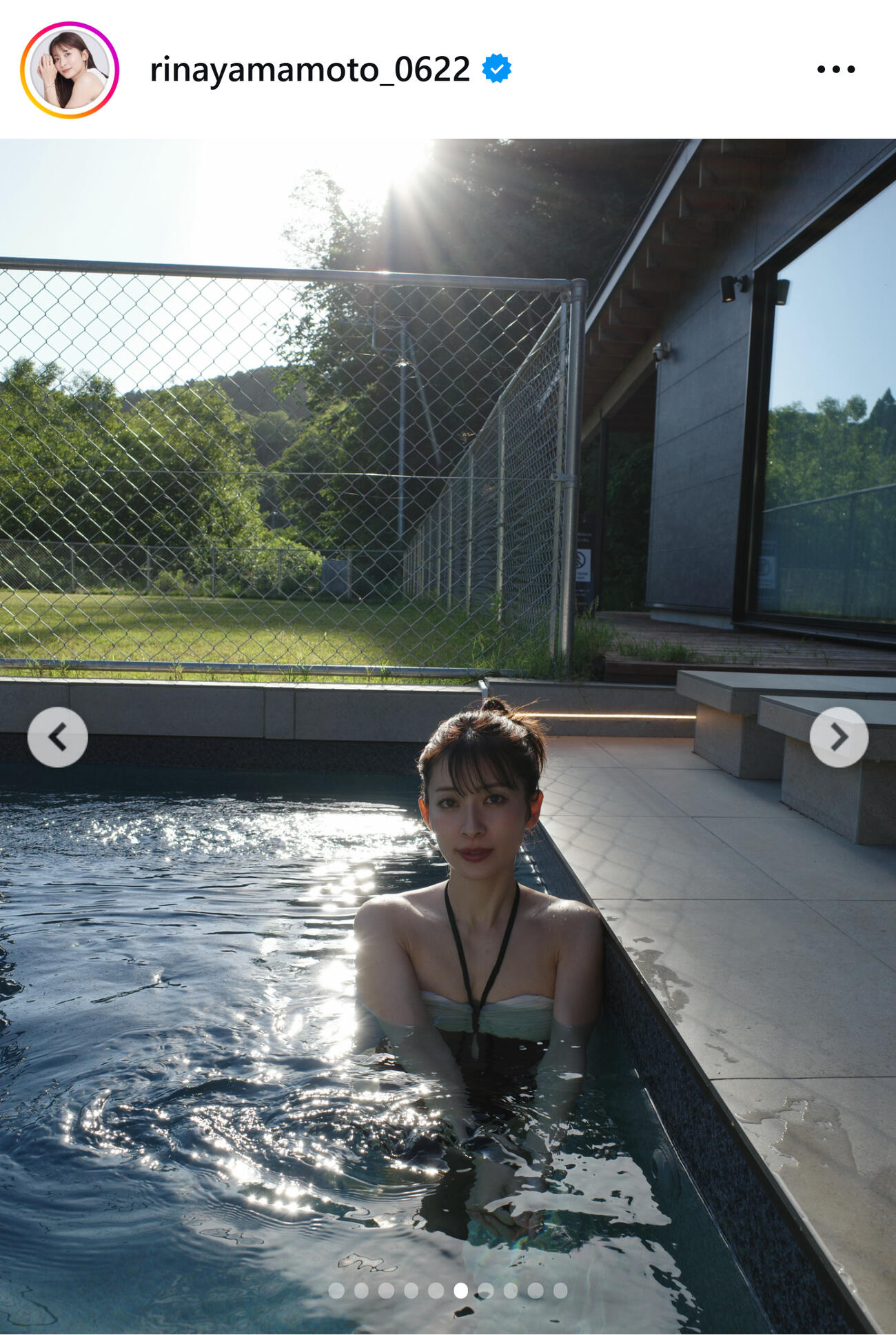 山本里菜のインスタグラムから