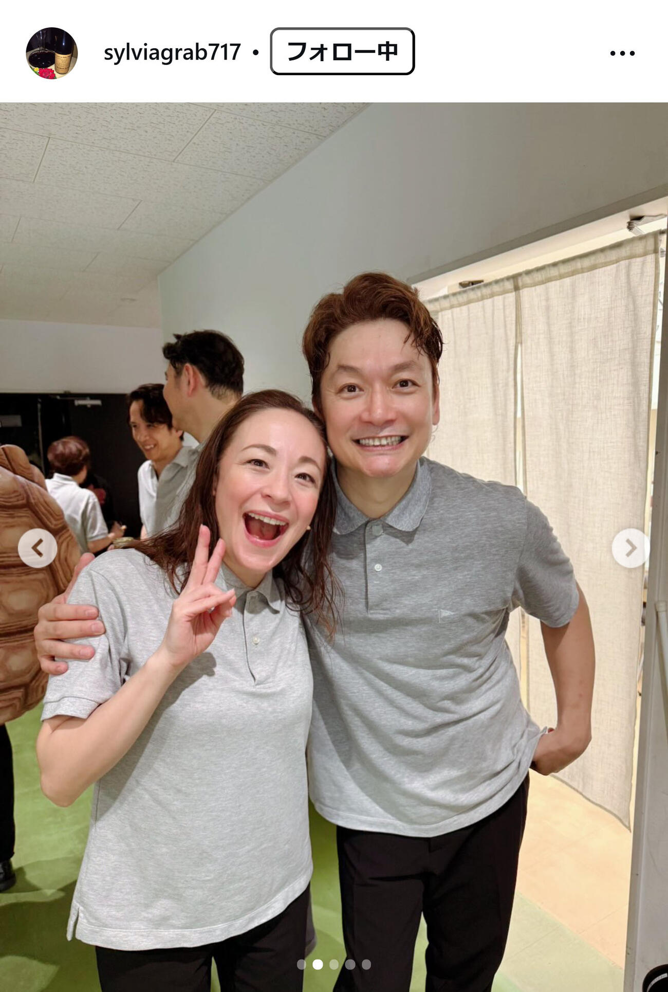 シルビア・グラブのインスタグラムから