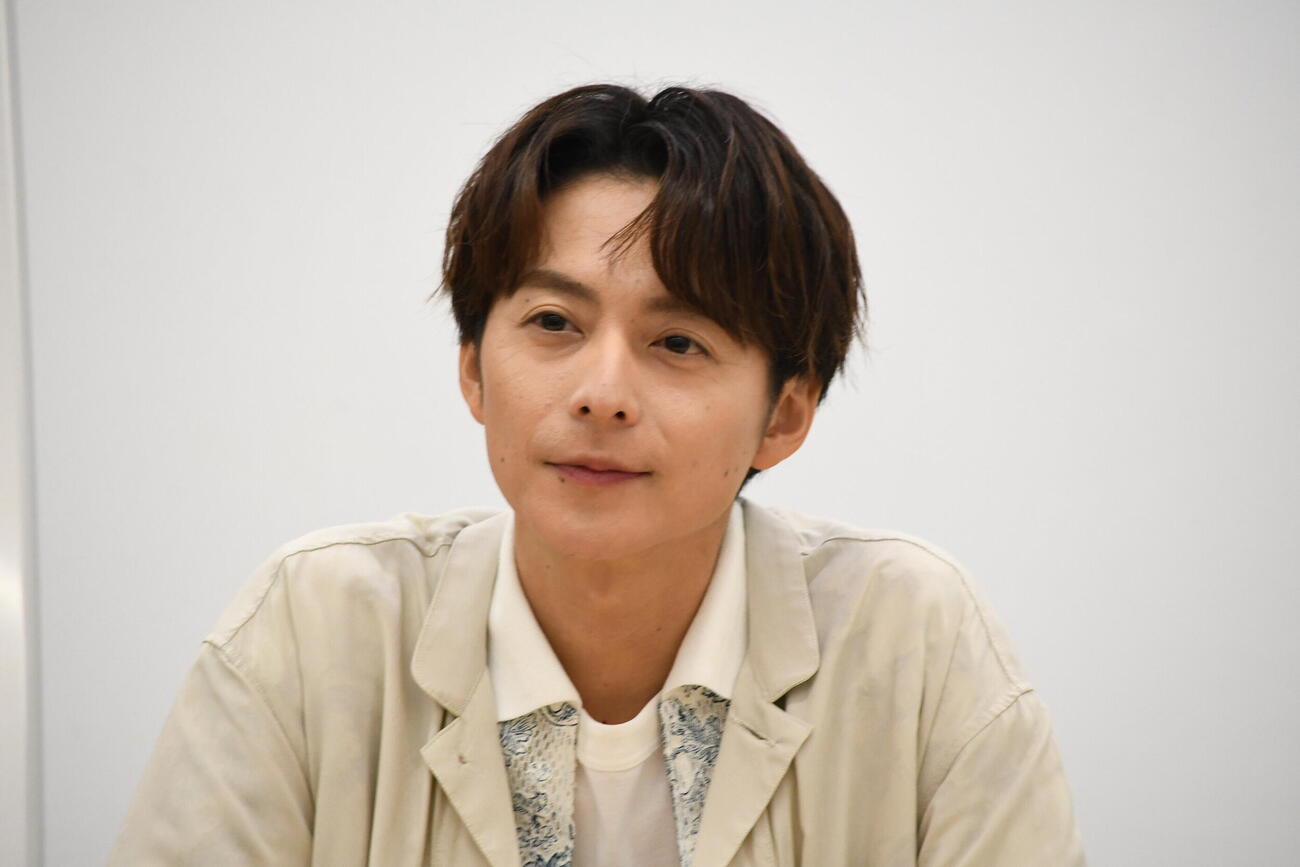 ミュージカル「ETERNITY」の取材会に出席した小池徹平（撮影・阪口孝志）