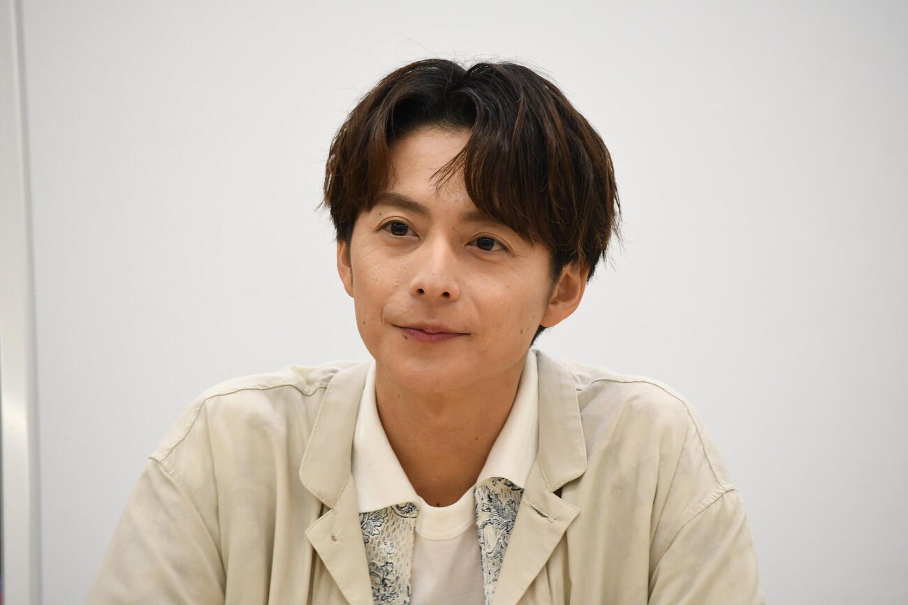 ミュージカル「ETERNITY」の取材会に出席した小池徹平（撮影・阪口孝志）