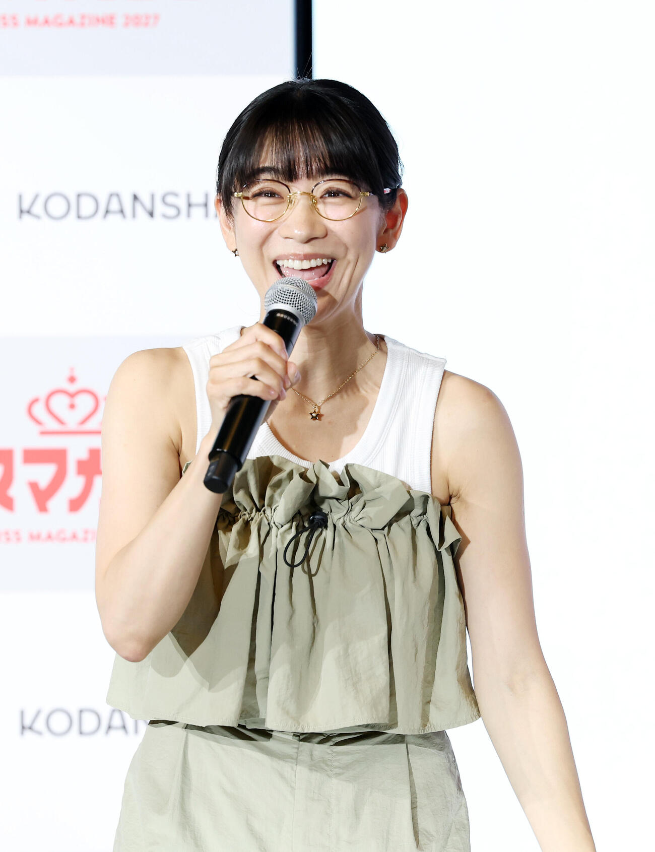 ミスマガジンベスト20お披露目イベントにゲスト出演した時東ぁみ（撮影・鈴木正人）＝2026年6月2日