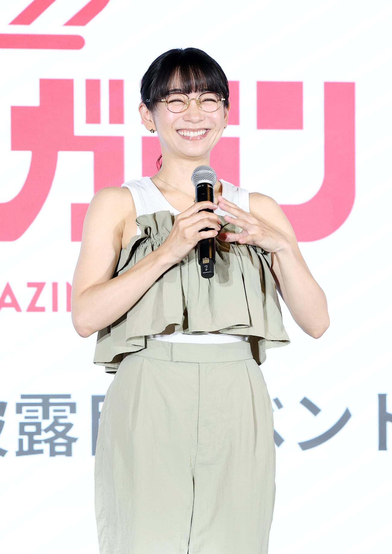ミスマガジンベスト20お披露目イベントにゲスト出演した時東ぁみ（撮影・鈴木正人）＝2026年6月2日