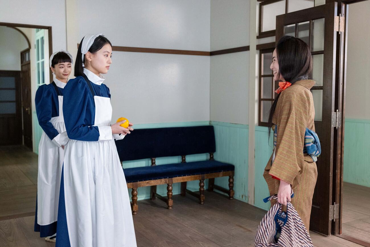 NHK連続テレビ小説「風、薫る」の1場面（C）NHK