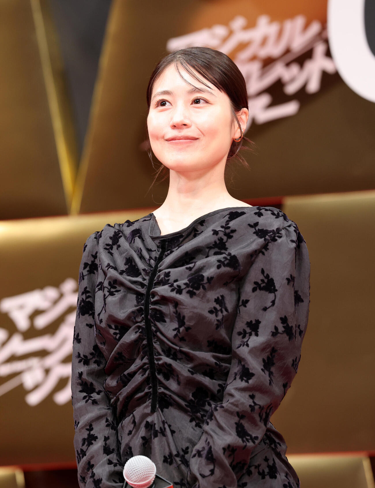 「マジカル・シークレット・ツアー」ジャパンプレミアに臨む有村架純（撮影・鈴木正人）