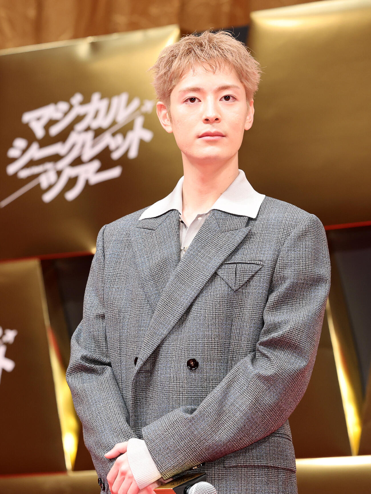 「マジカル・シークレット・ツアー」ジャパンプレミアに臨む塩野瑛久（撮影・鈴木正人）＝2026年6月2日