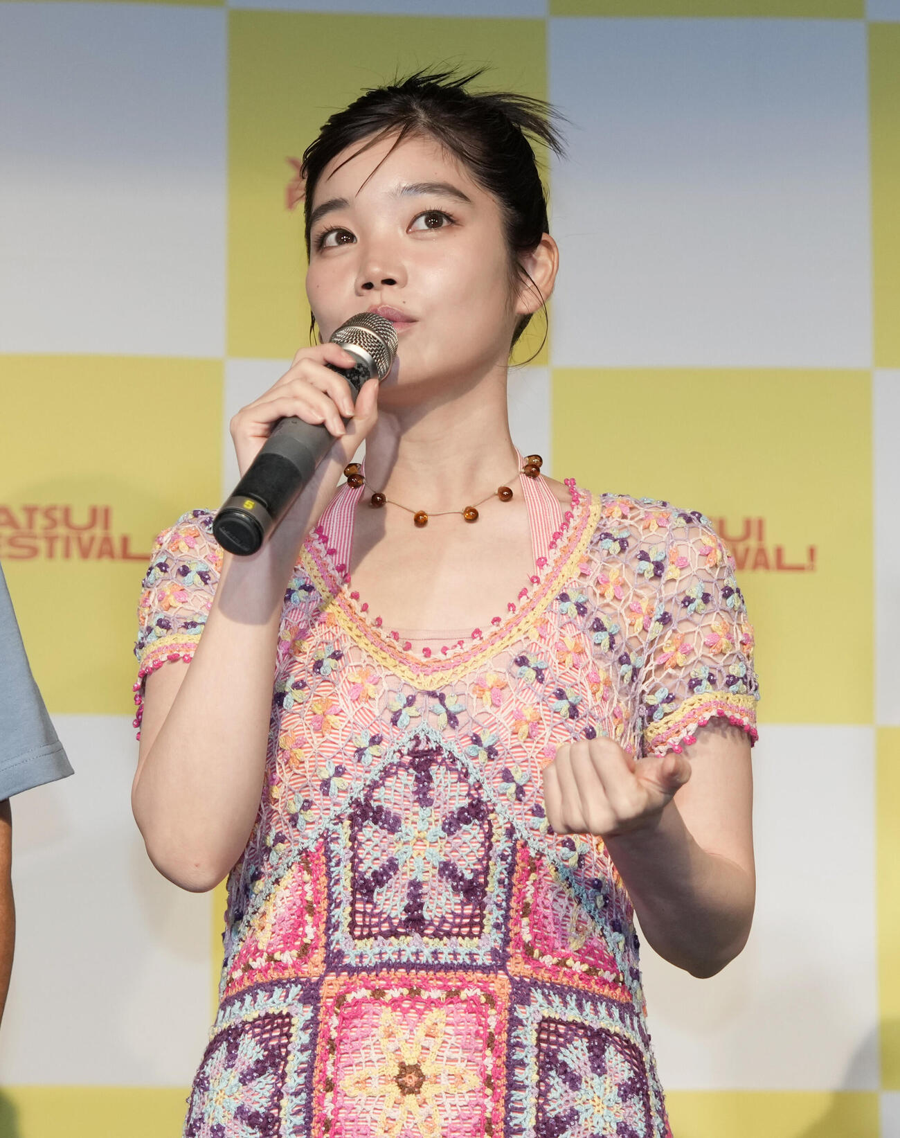 「YATSUI FESTIVAL！2026」会見取材に登場し意気込みを語るCENT／セントチヒロチッチ（撮影・小島史椰）