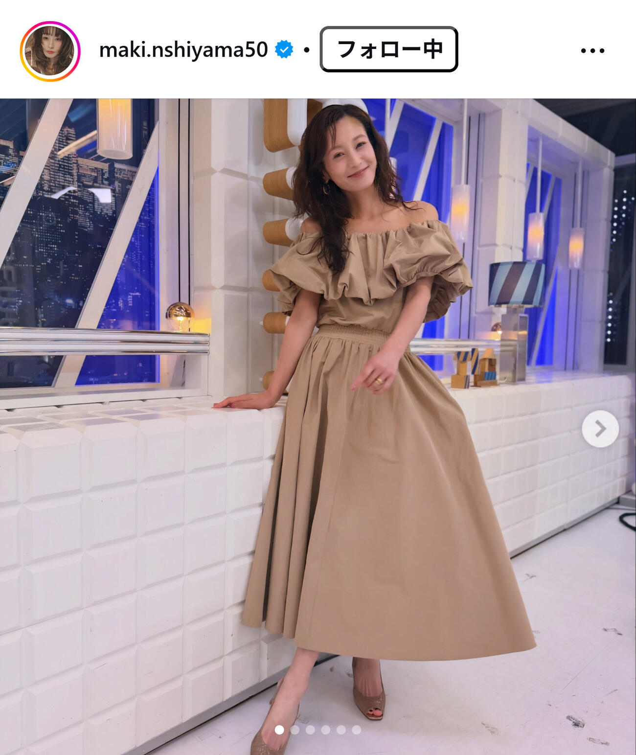 西山茉希のインスタグラムから