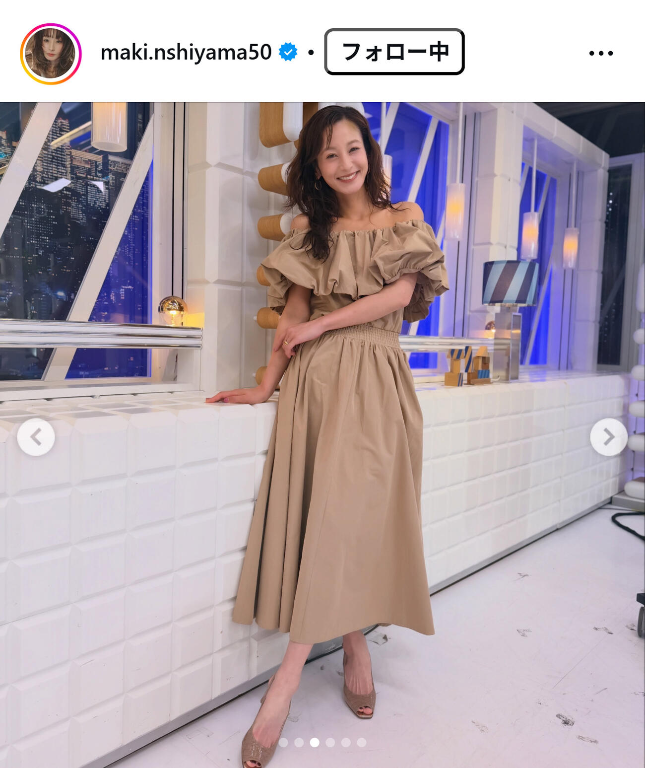 西山茉希のインスタグラムから