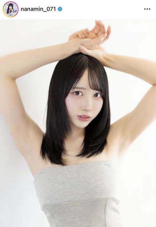 現役女子大生アイドル「たわわー」なショットに反響「こういうテイストにももっと挑戦」
