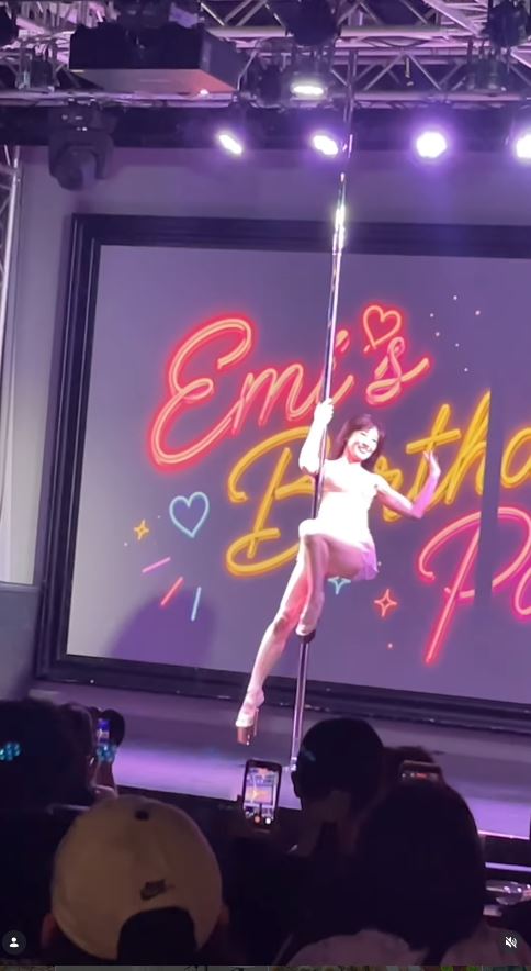 熊田曜子のインスタグラムから