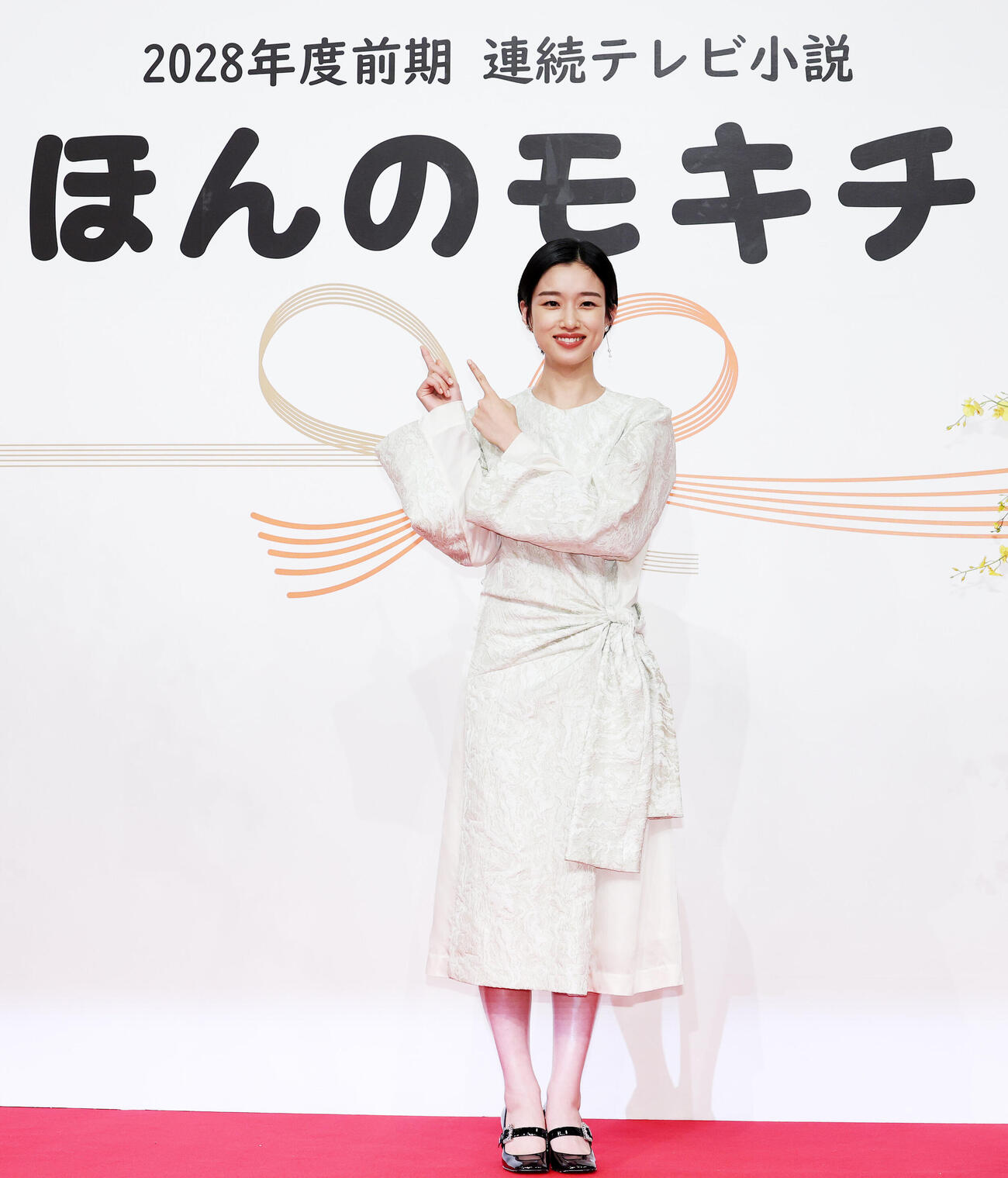 2028年度前期連続テレビ小説「ほんのモキチ」の主演に決まった河合優実（撮影・鈴木正人）