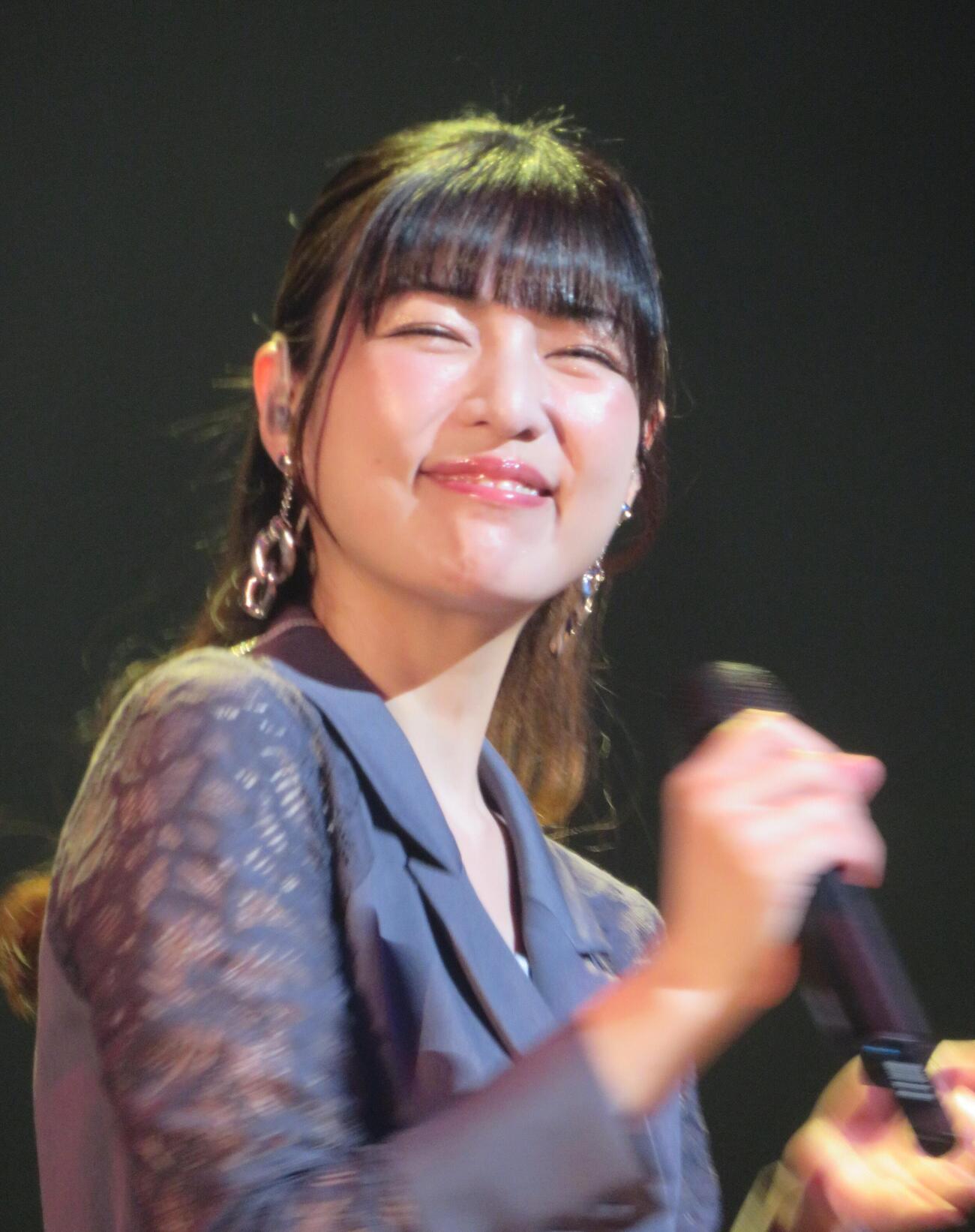 シティーポップライブを行った福田未来