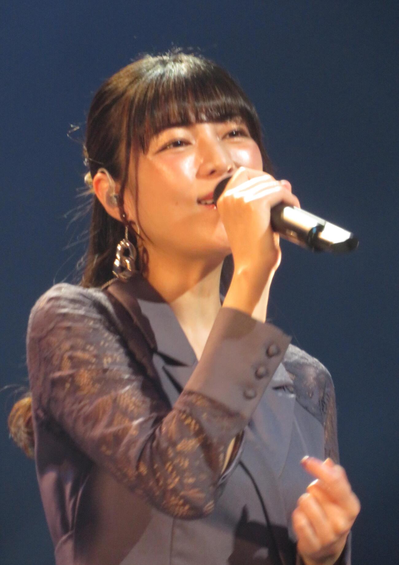 シティーポップライブを行った福田未来