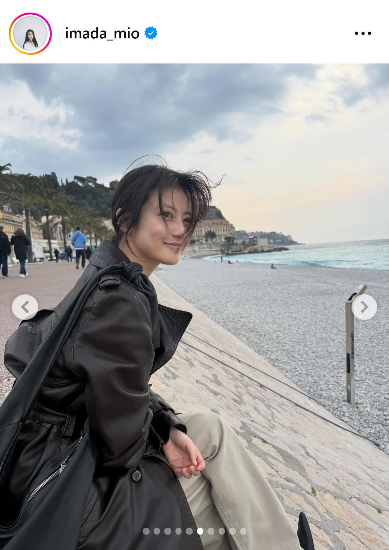 今田美桜のインスタグラムから