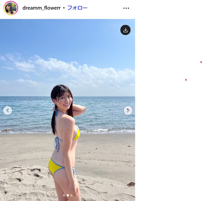 谷夢花のインスタグラムから