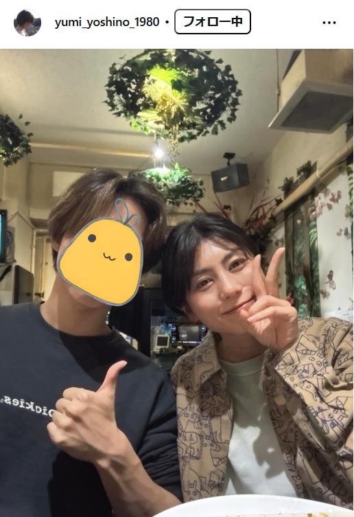 芳野友美のインスタグラムから