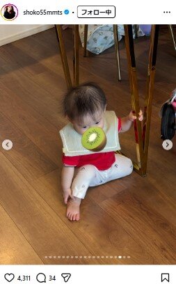 中川翔子のインスタグラムから