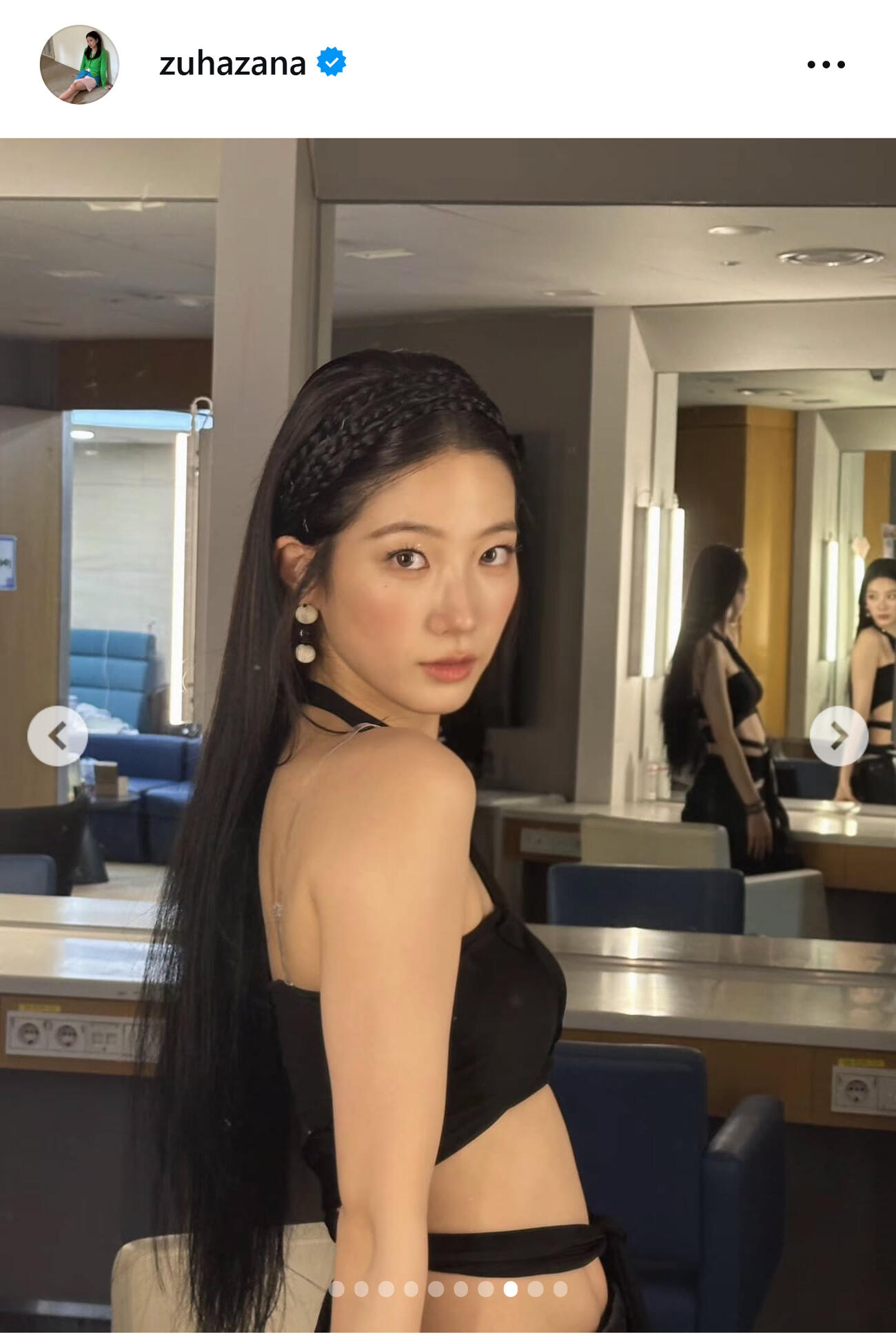 LE SSERAFIM・KAZUHAのインスタグラムから