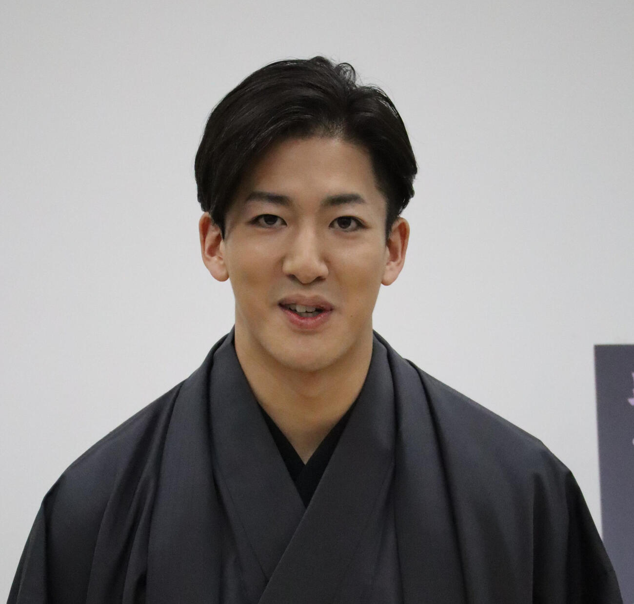 自主公演「研の會」の取材会に出席した尾上右近