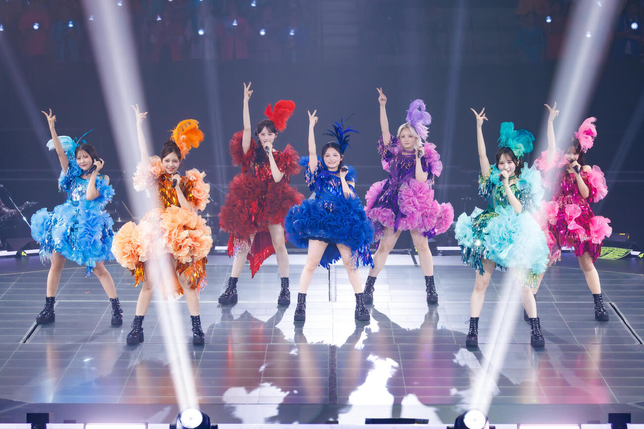 3周年記念ライブを初の日本武道館で行ったCANDY TUNE（ヨシモリユウナ氏撮影）
