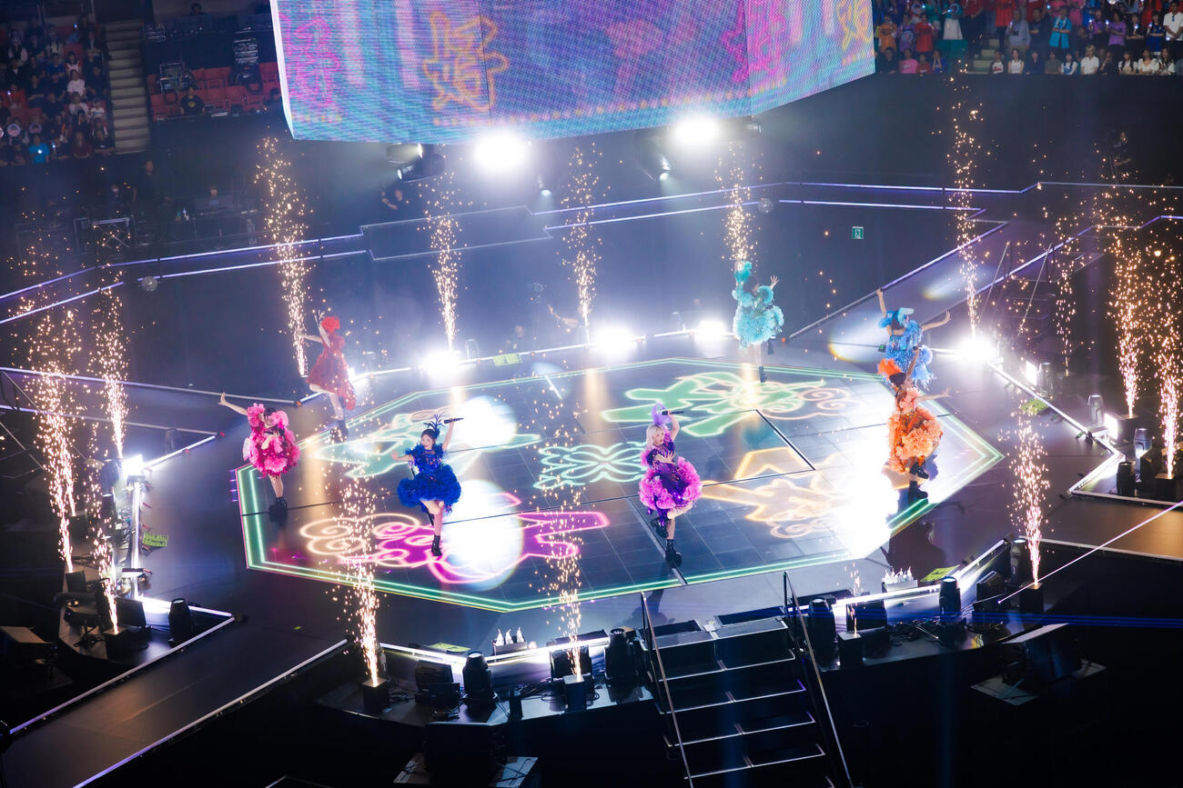 3周年記念ライブを初の日本武道館で行ったCANDY TUNE（ヨシモリユウナ氏撮影）