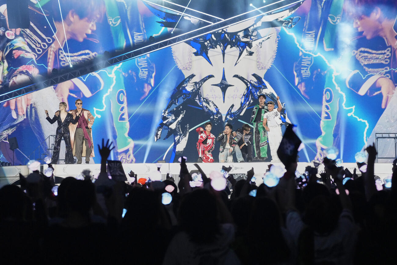 ドームツアー「JSB LAND　～FOREVER～」初日公演を開催した三代目　J SOUL BROTHERS