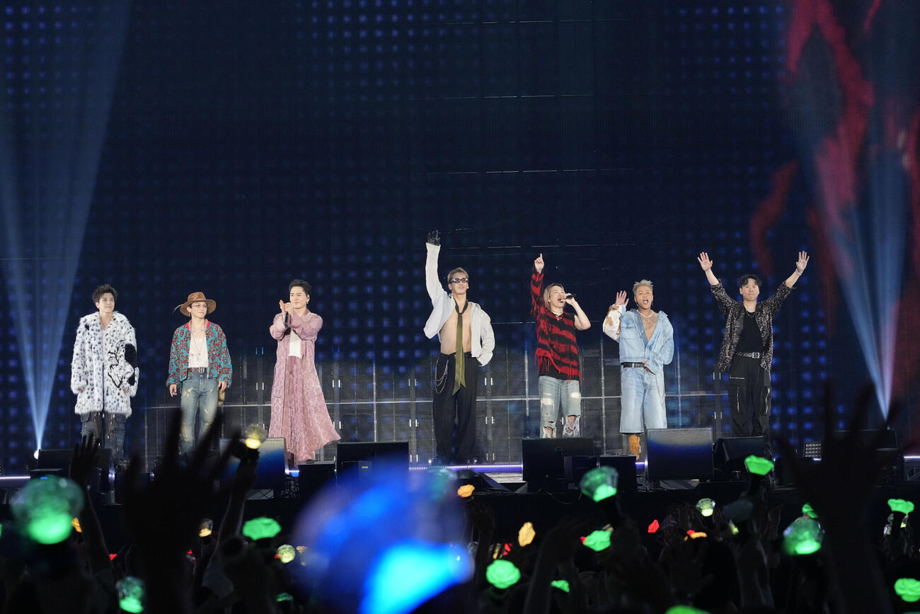 ドームツアー「JSB LAND　～FOREVER～」初日公演を開催した三代目J SOUL BROTHERS