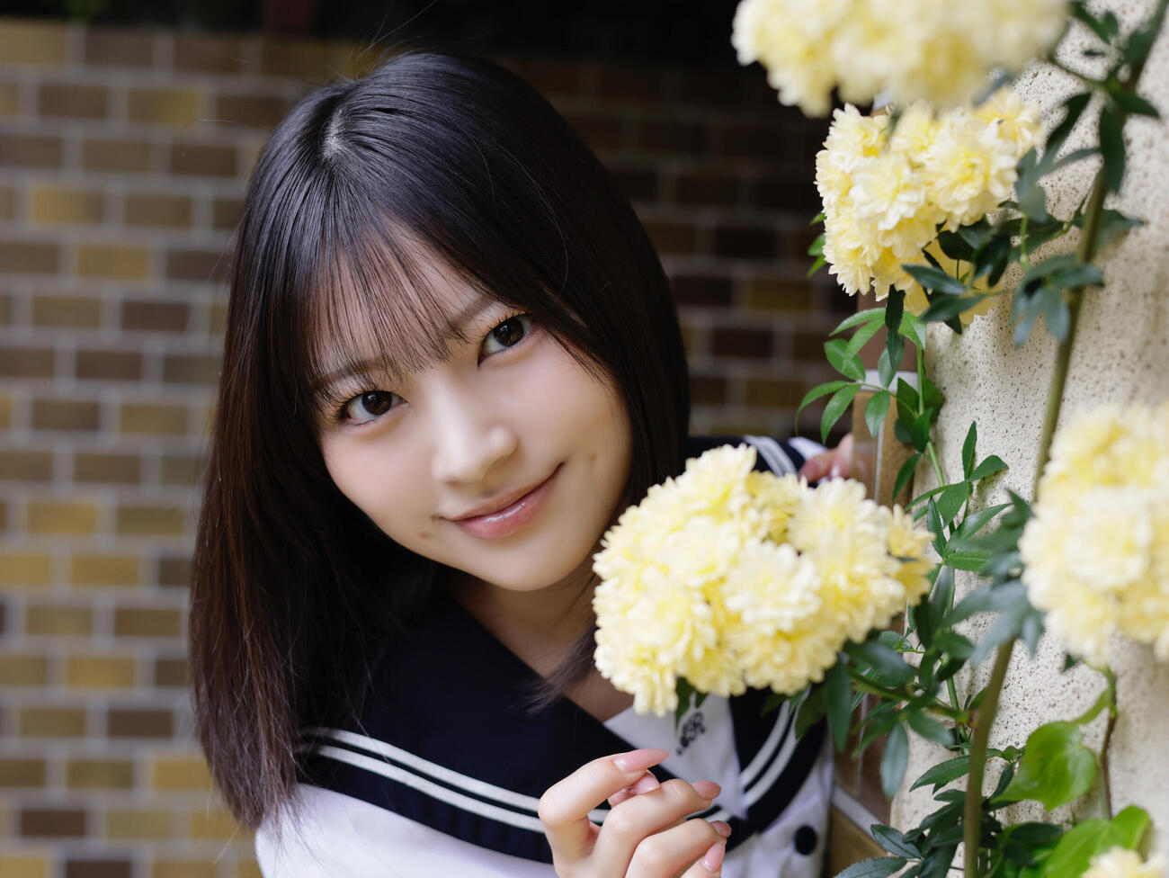 「ENTAME 36℃」vol.05（徳間書店）のグラビアに登場している宇咲　撮影◎青山裕企