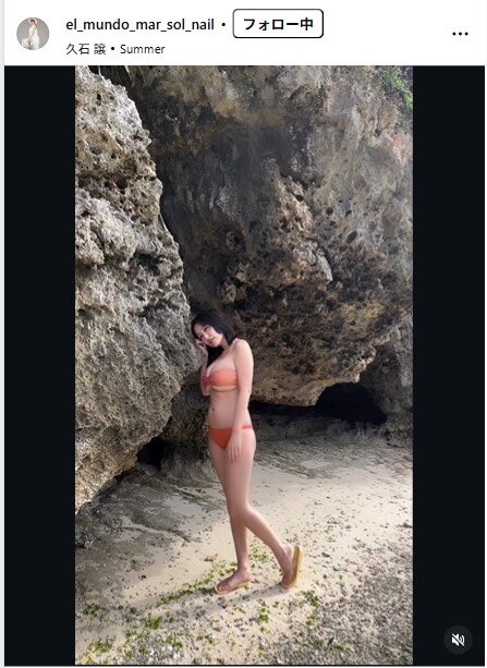 天野ちよのインスタグラムから