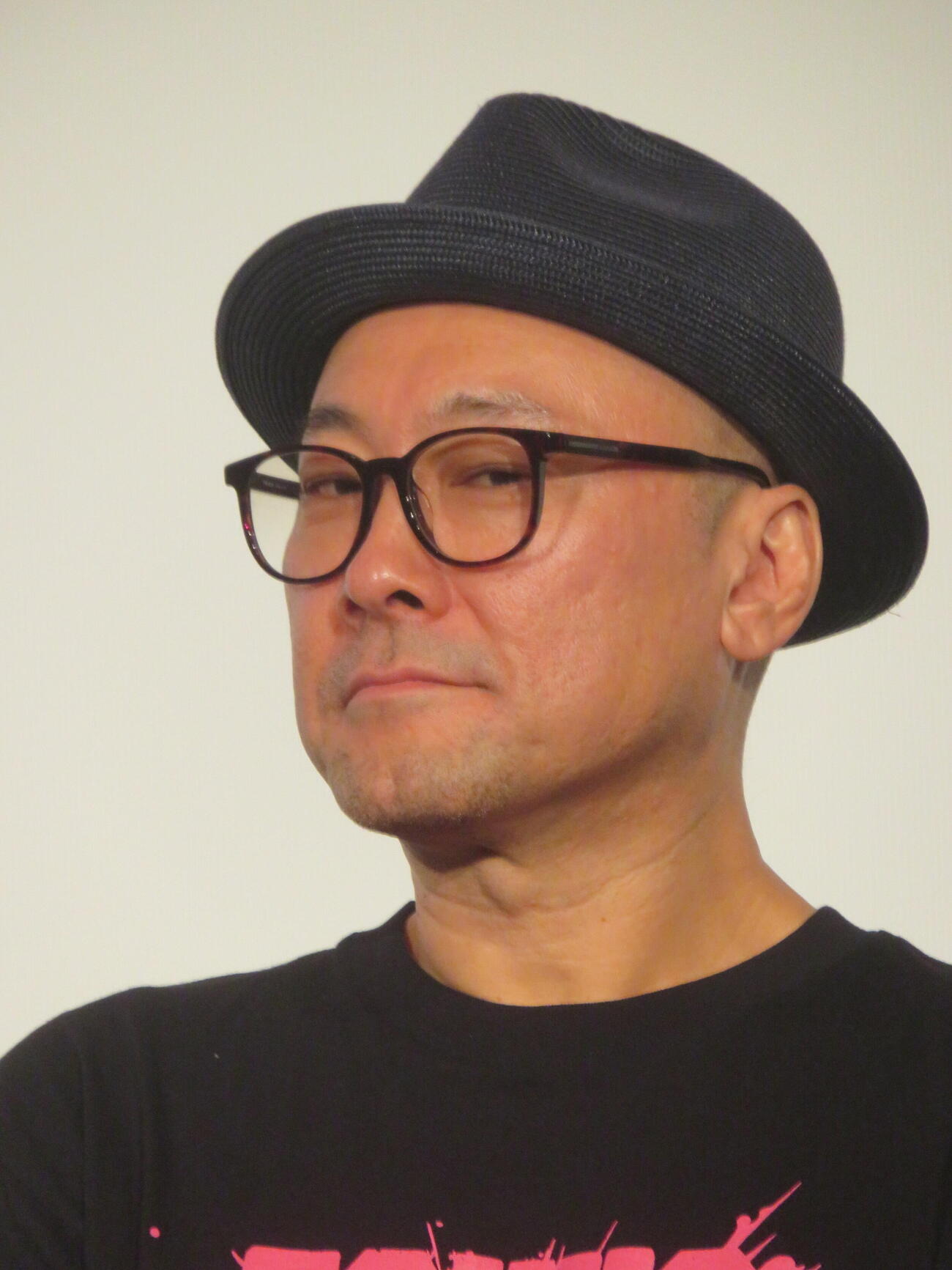 映画「TOKYO BURST－犯罪都市－」公開記念舞台あいさつに出席した内田英治監督（撮影・川田和博）