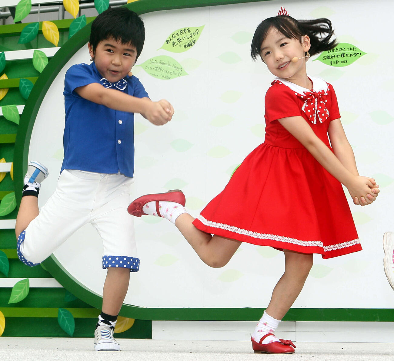 「マルモのおきて」放送時の鈴木福と芦田愛菜