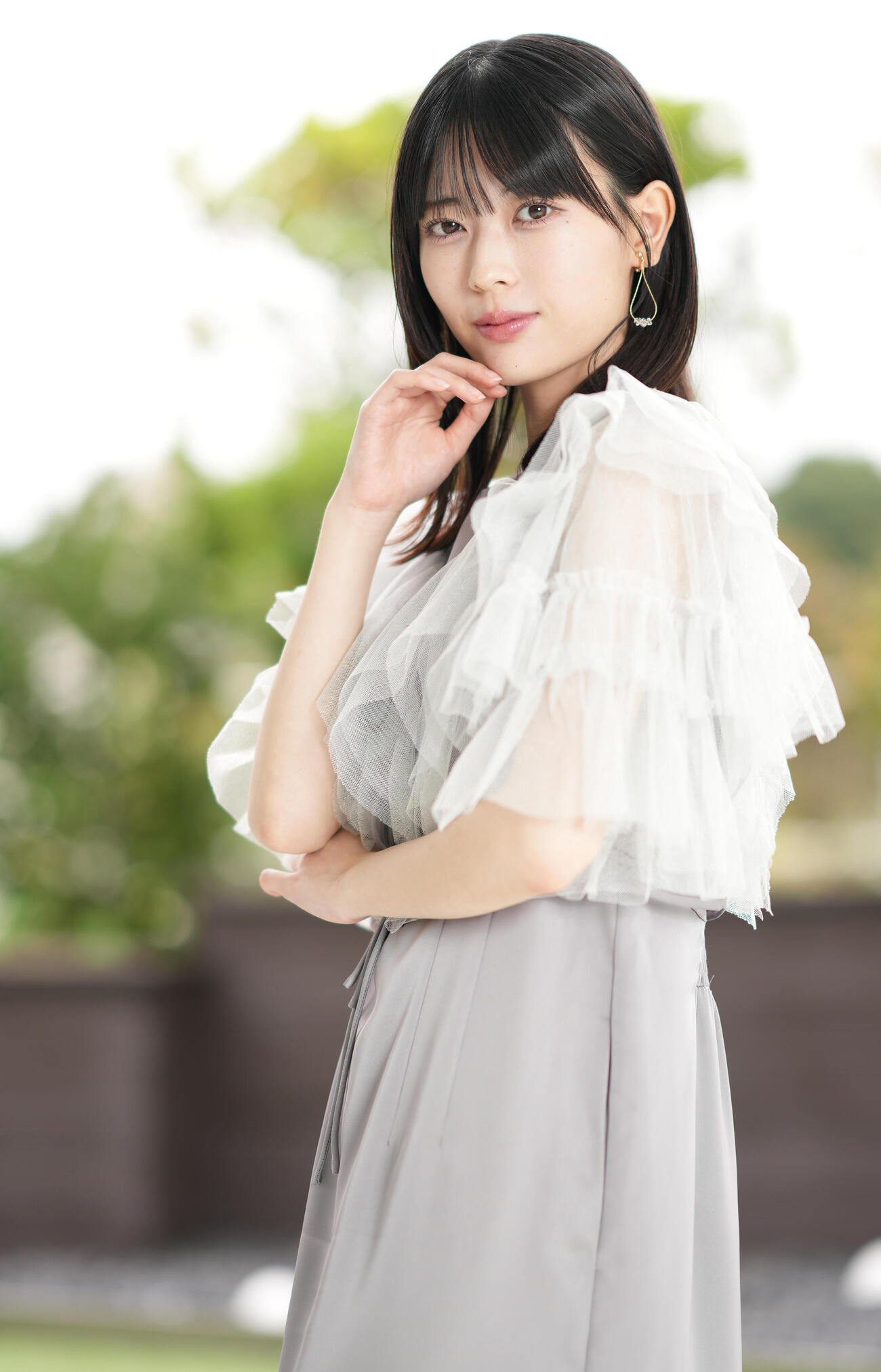 乃木坂46岩本蓮加（24年10月28日撮影）