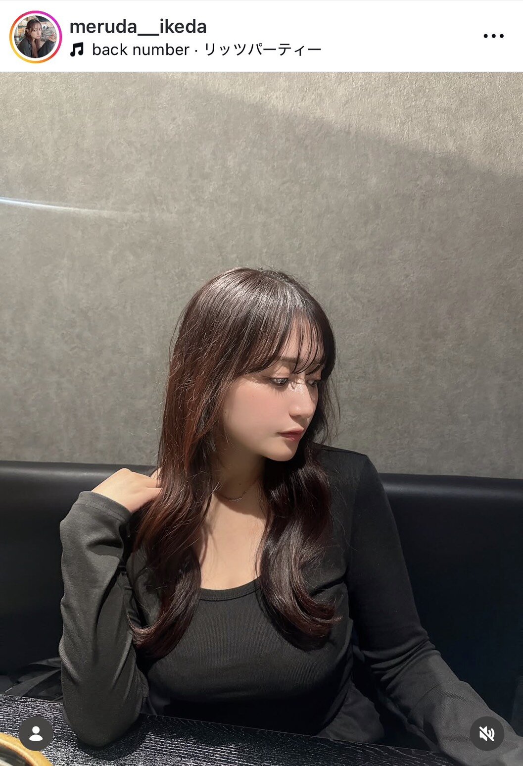 池田メルダのインスタグラムから