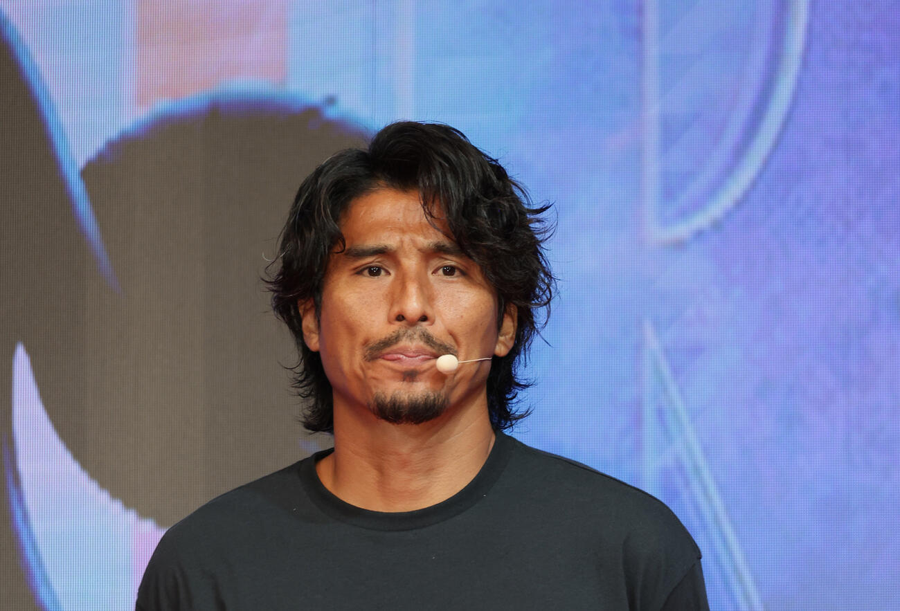 中澤佑二氏（2021年8月16日撮影）