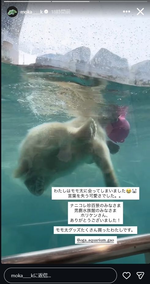 上白石萌歌のインスタグラムから