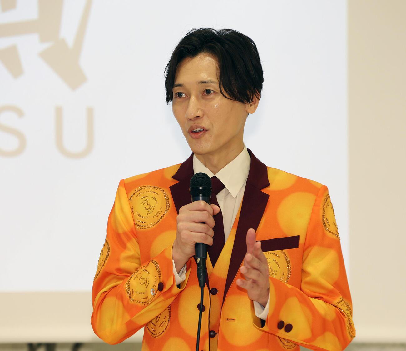 純烈リードボーカル白川裕二郎卒業＆純烈セカンドチャンスオーディション2026記者会見に登壇した後上翔太（撮影・宮地輝）