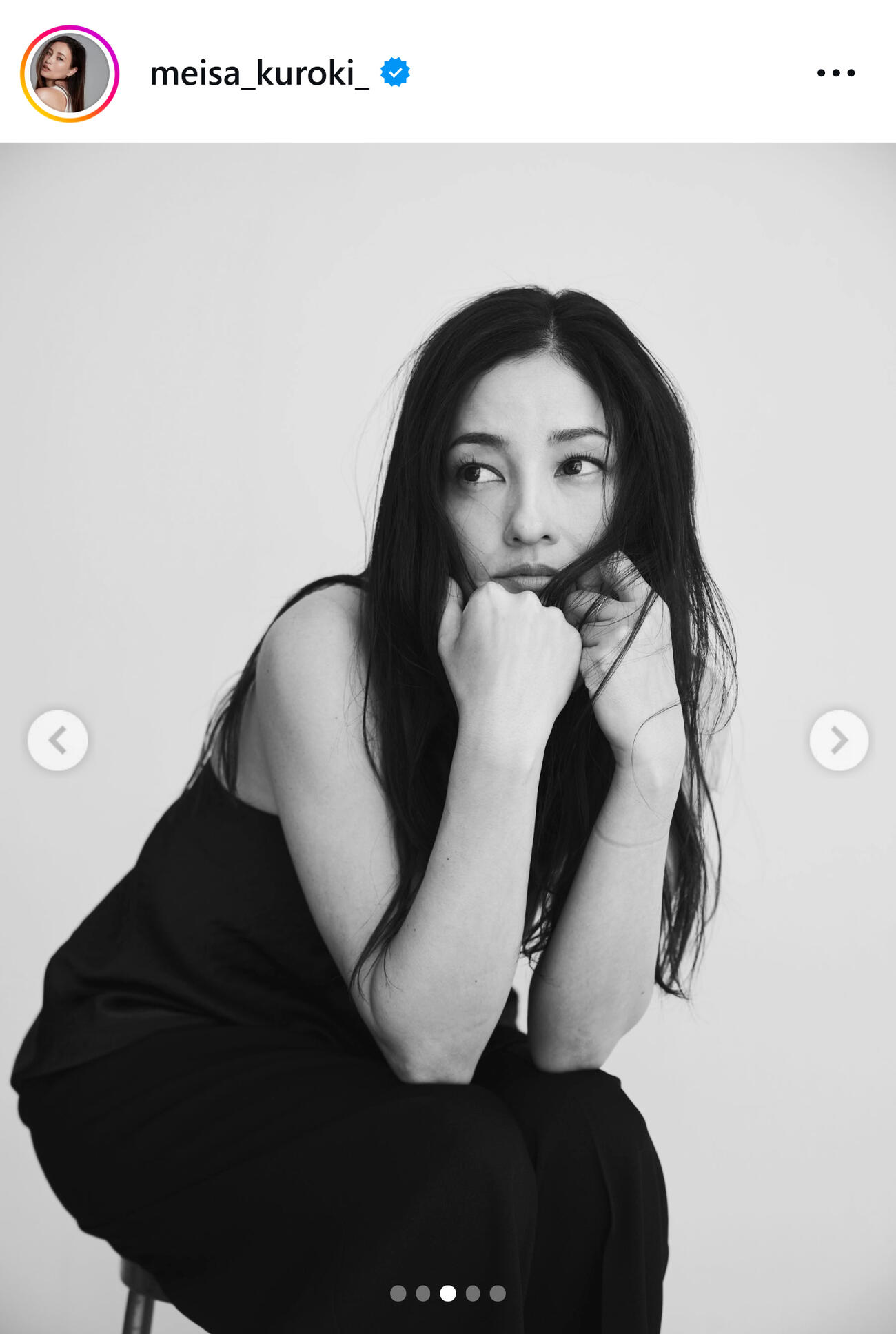 黒木メイサのインスタグラムから