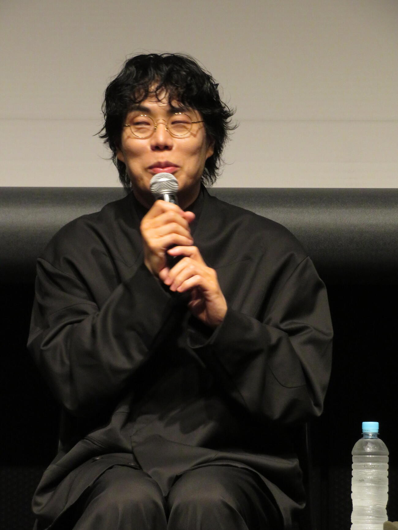 短編映画「BREAK SHOT」ショートショート　フィルムフェスティバル＆アジア2026特別上映会に登壇した、くるま（撮影・村上幸将）