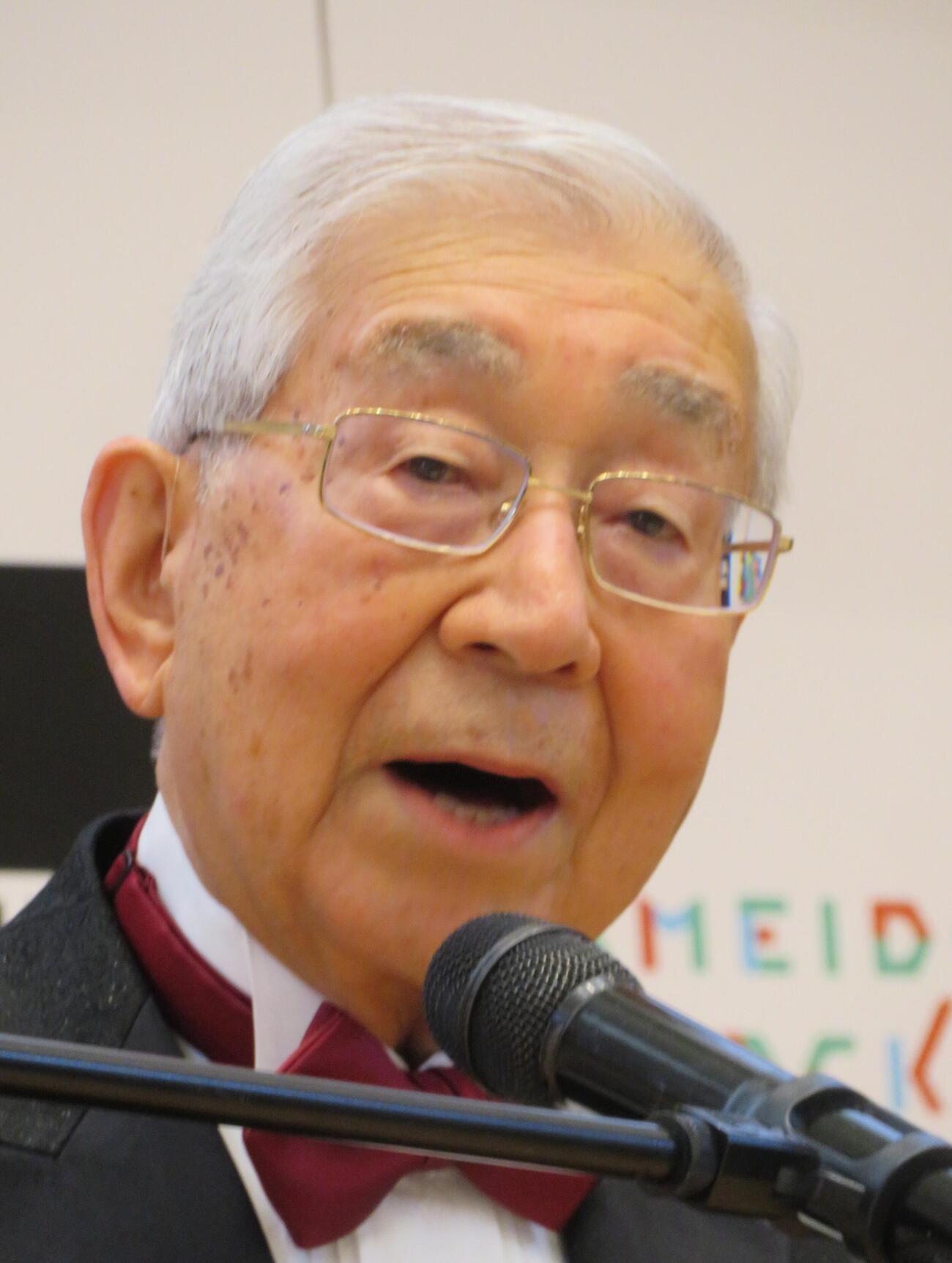 92歳でCDデビューし、発売記念イベントを行った髙嶋弘之