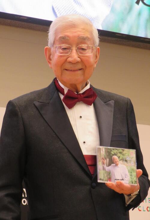 高嶋ちさ子の父、髙嶋弘之が92歳CDデビュー　紅白で父娘共演公約？毒舌交えて自虐あいさつ