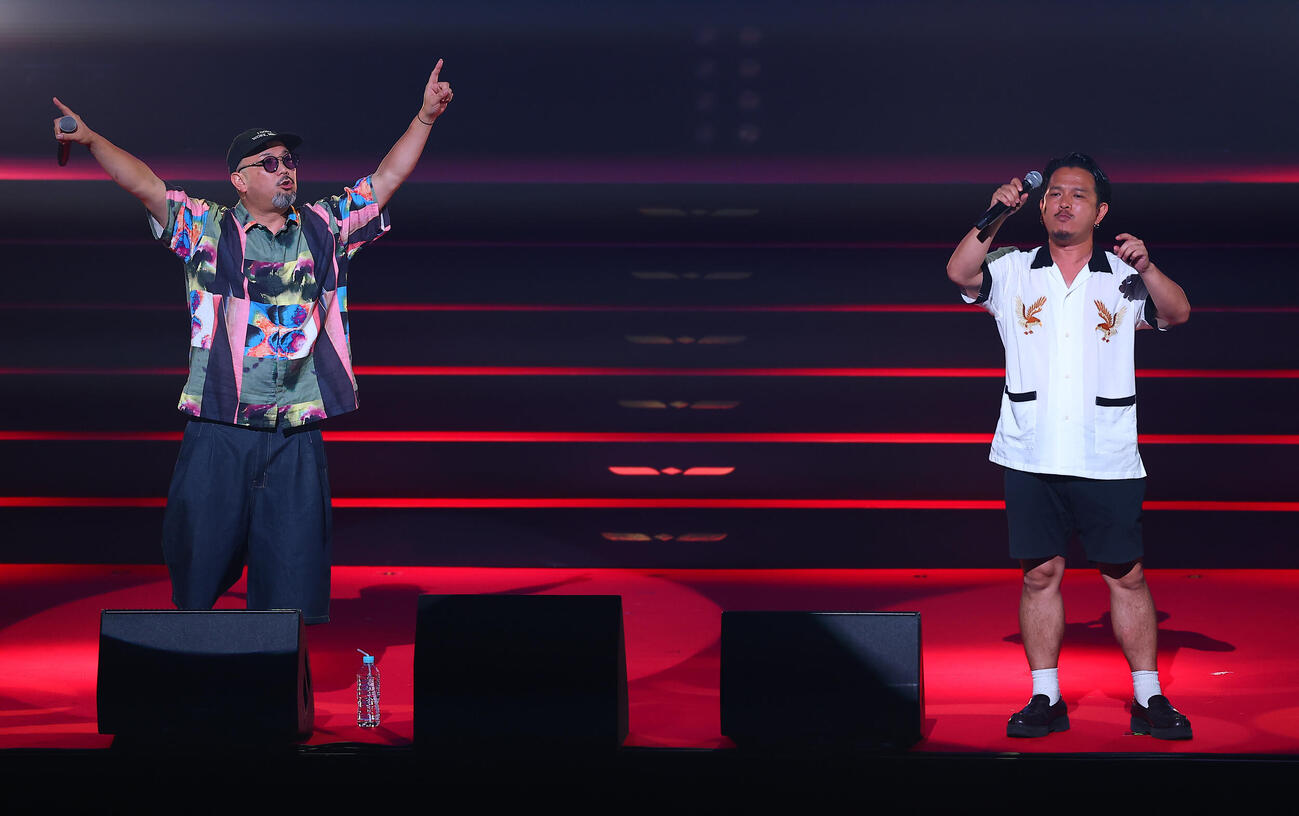「ASIA CULTURE FESTIVAL 2026」に登場したD－51撮影・野上伸悟）