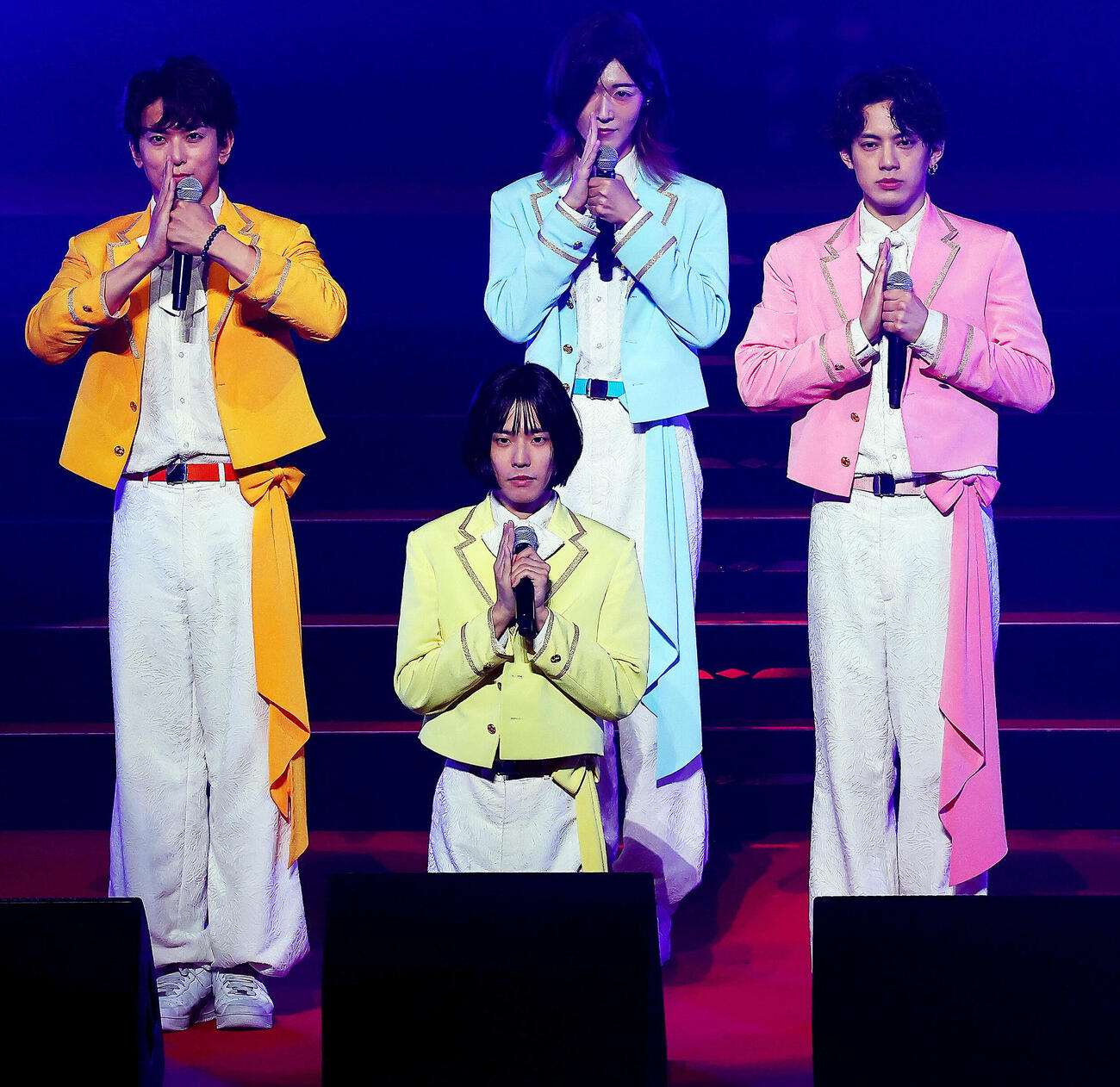「ASIA CULTURE FESTIVAL 2026」に登場したモナキ（撮影・野上伸悟）